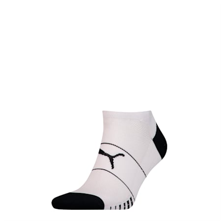 PUMA Unisex Performance Socks, white / black, small-SEA