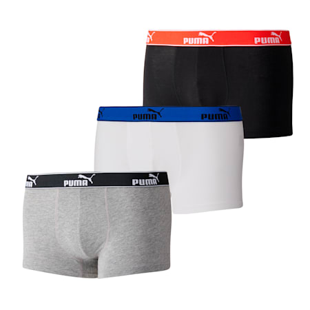 Men's Basic Boxer 3 Pack, Black/High Risk Red, small-SEA