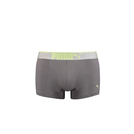 Men's Lifestyle Trunk 1 Pack, grey yellow, small-SEA
