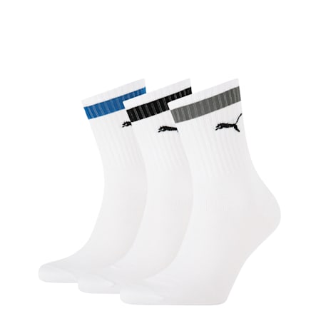Basic 3 Pack Socks, white, small-SEA