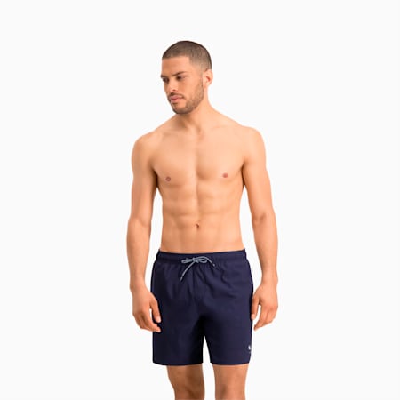 PUMA Swim Mid-Length Men's Swimming Shorts, navy, small