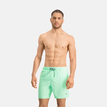 Męskie szorty pływackie o średniej długości PUMA Swim, mint, small