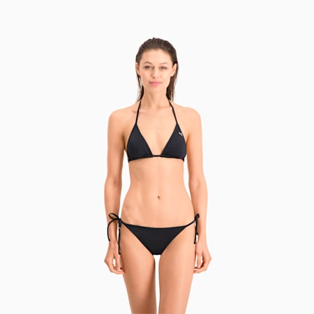 Top Bikini Triangolo PUMA Swim Donna, black, small