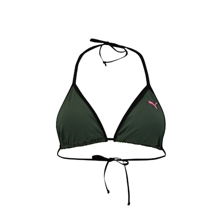PUMA Swim Triangle Bikini-Oberteil Damen, thyme, small