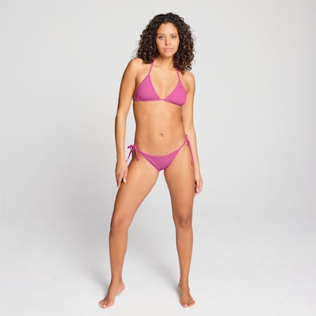 PUMA Swim Triangle Bikini-Oberteil Damen, fluo pink, small