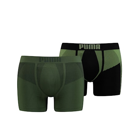 green boxer shorts