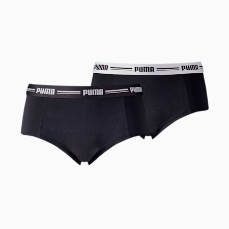 Culote PUMA para mujer, pack de 2, black, small