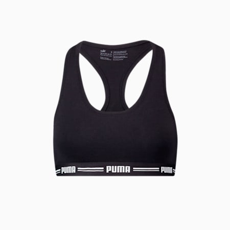 PUMA Women's Racer Back Top 1 Pack, black, small