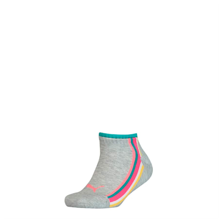 PUMA Kids Sneaker Socks 1P, grey melange, small-SEA