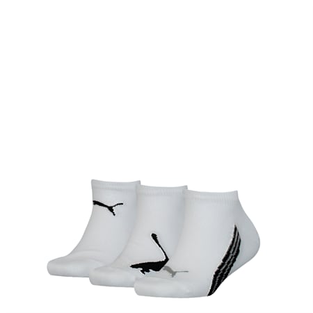 PUMA Kids Sneaker Socks 3P, white, small-SEA
