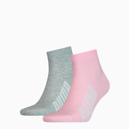 Unisex BWT Lifestyle Sneaker Trainer Socks 2 Pack per donna Puma Donna Abbigliamento Intimo Calze 