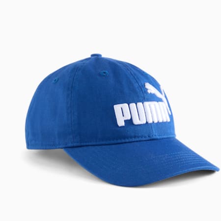 PUMA #1 Relaxed Fit Adjustable Hat, BRIGHT BLUE, small