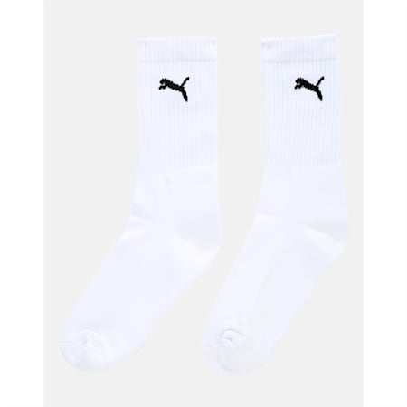 PUMA Sport Kid's Socks Pack of 3, White / White /White, small-IND