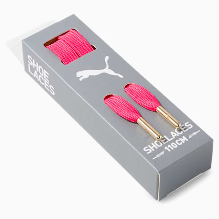 PUMA Laces with Metallic Tips, Beetroot Purple, small-PHL