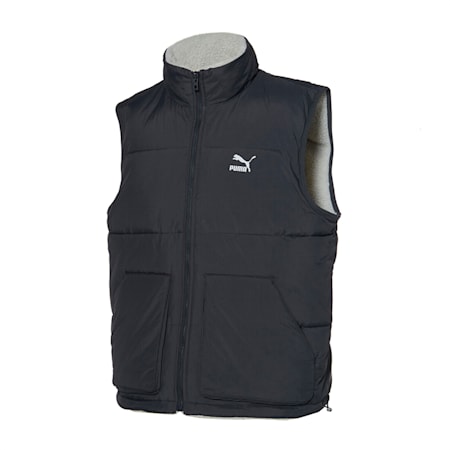 쉐르파 리버시블 베스트/Sherpa Reversible Vest, gray violet-ultra grey, small-KOR