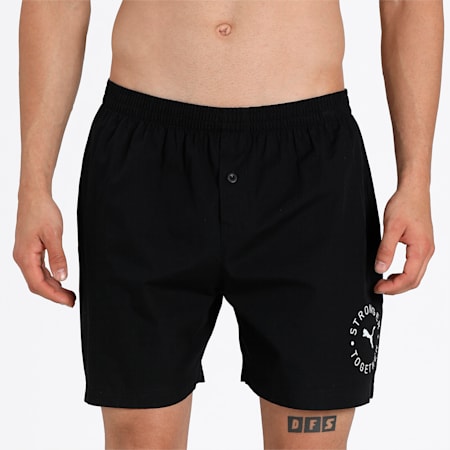 Stretch Men's  Basic Boxer Pack of 1, Black, small-IND