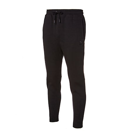 클래식 엠보 테퍼드 팬츠/Classics Emb Tappered Pants, puma black, small-KOR