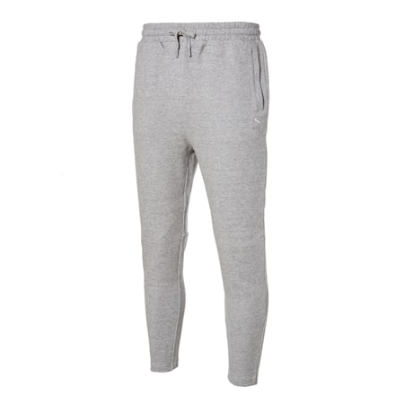 클래식 엠보 테퍼드 팬츠<br>Classics Emb Tappered Pants, medium heather gray, small-KOR
