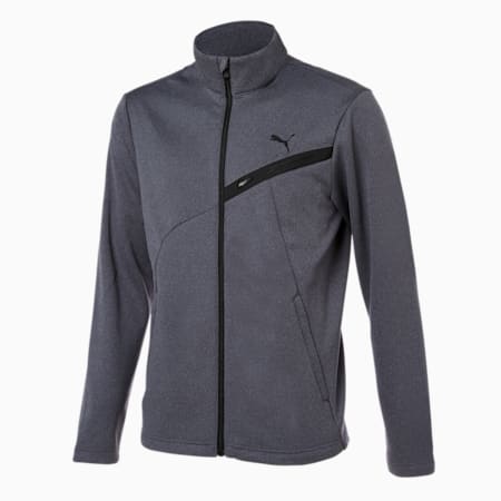 코어 니트 플리스 트레이닝 자켓/Core Knit FL Trainning JKT, dark grey heather, small-KOR