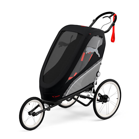 Poussette PUMA x CYBEX ZENO monocoque, Black - Red, small