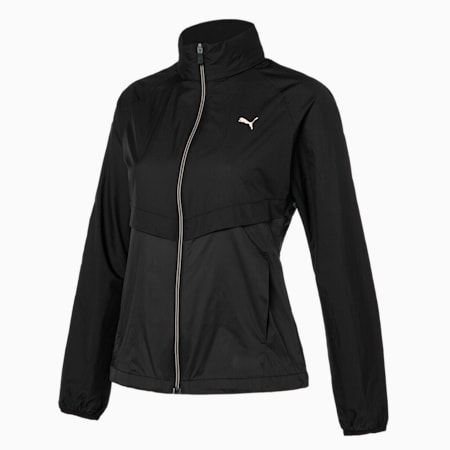 에어 라이트 우븐 자켓 우먼/AIR Light Woven Jacket W, puma black, small-KOR