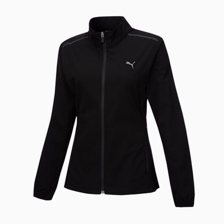 여성 코어 우븐 트레이닝 자켓/Core Woven Training Jacket W, Puma Black, small-KOR