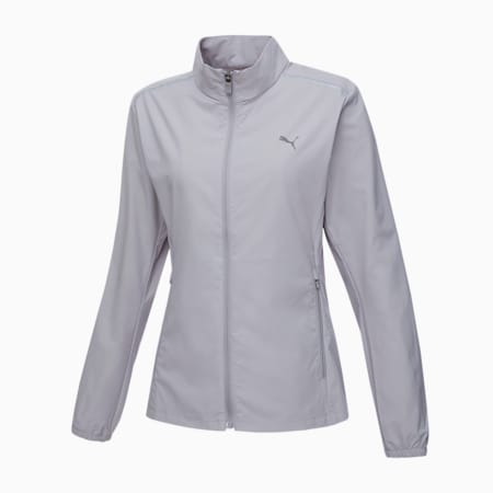 여성 코어 우븐 트레이닝 자켓/Core Woven Training Jacket W, Platinum Gray, small-KOR