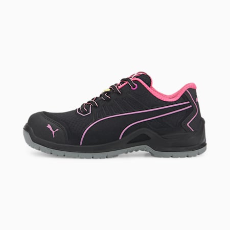 Fuse TC Pink Wns Low S1P ESD SRC Safety Shoes Women, black/pink, small