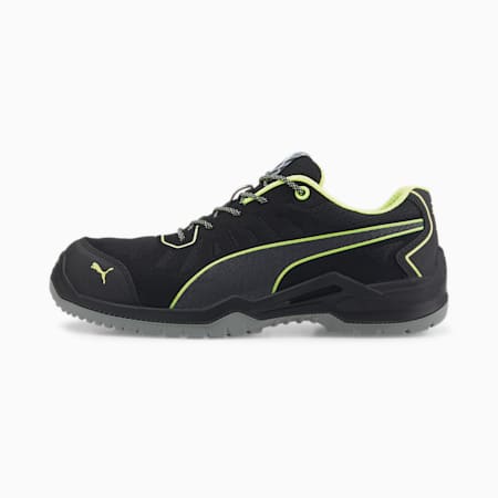 Chaussures de sécurité basses vertes Fuse TC S1P ESD SRC, black/green, small