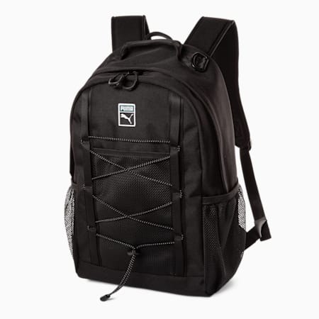 유틸리티 베이직 백팩<br>Utility Basic Backpack, Puma Black, small-KOR