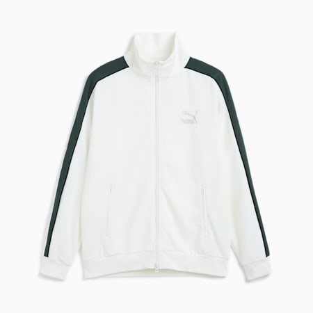 T7 파이핑 트랙 자켓<br>T7 Piping Track Jacket, Warm White-Vine, small-KOR
