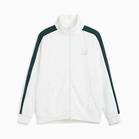 T7 파이핑 트랙 자켓/T7 Piping Track Jacket, Warm White-Vine, small-KOR