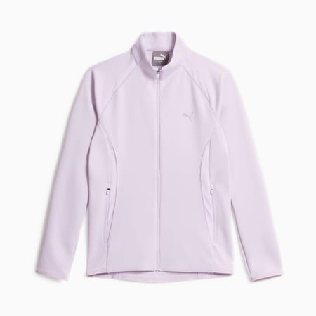 마하 니트 트랙 자켓/Mach Knit Track Jacket W, Spring Lavender, small-KOR