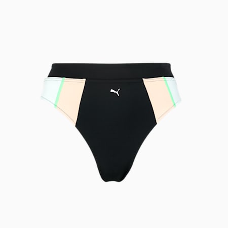 Swim Damen Bikinihose mit hohem Bund, black combo, small