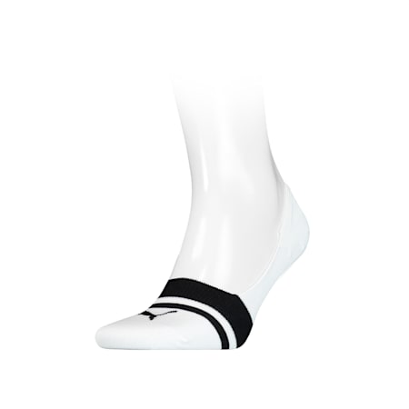 PUMA Heritage Footie Socks, white, small-SEA