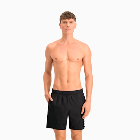 PUMA Swim Men's Shorts, black, small-AUS