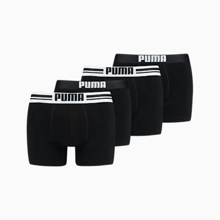 PUMA UNDERWEAR Puma MEN LOGO QUARTER - Calcetines x2 hombre black