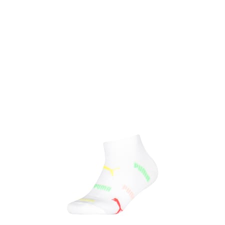 Kids' Lifestyle Trainer Socks 1 Pack, white, small-SEA