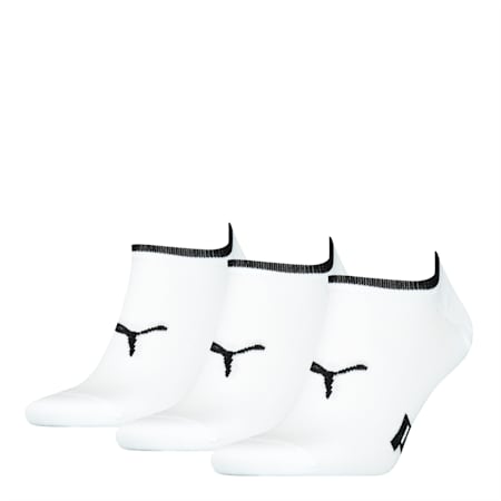 PUMA Unisex No Show Footie 3 pack white PUMA Shop All Puma PUMA