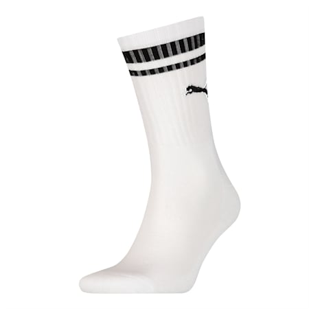 PUMA Unisex Classic Socks 1 pack, white, small-THA