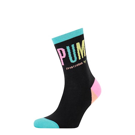 PUMA Unisex Short Socks 1 pack, black, small-SEA