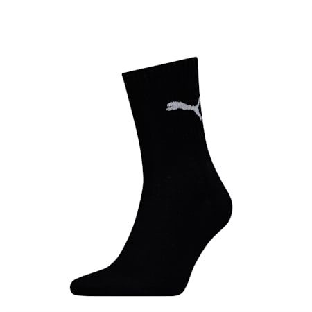 PUMA Unisex Short Sport Socks, black, small-SEA