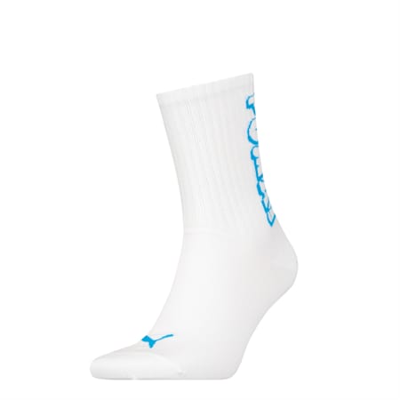 PUMA Unisex Premium Socks 1 Pack, white, small-SEA