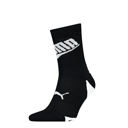 PUMA UNISEX BASKETBALL SHORT SOCKS, black, small-PHL