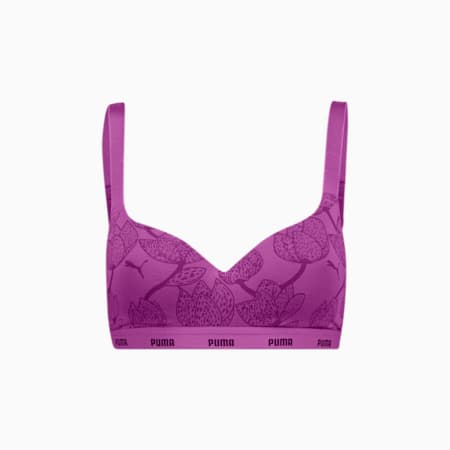 Camiseta corta PUMA para mujer, purple, small