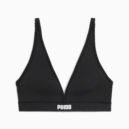 PUMA korte top voor dames, black, small