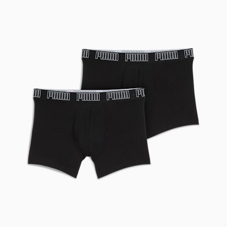 PUMA Men's Trunks 2 pack, black, small