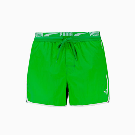 PUMA Men's Swim Shorts, green, small