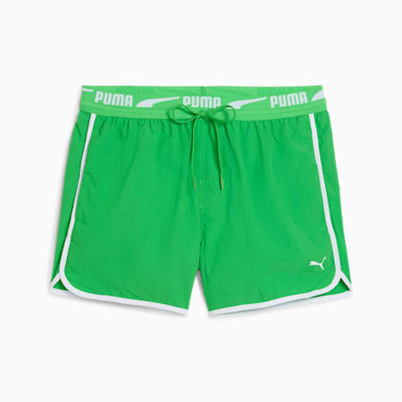 PUMA Men's Swim Shorts, green, small