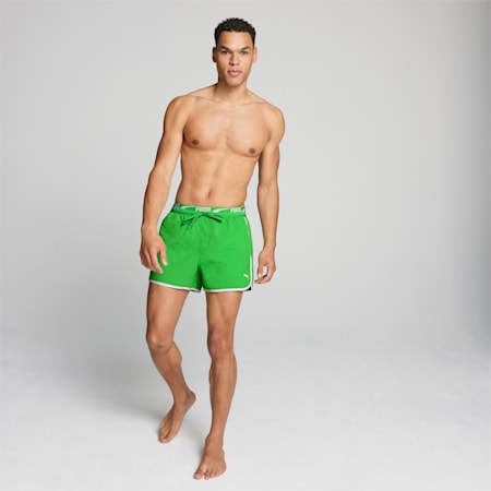 PUMA Men's Swim Shorts, green, small
